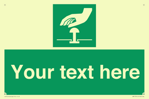 Custom Safe condition: Emergency stop button